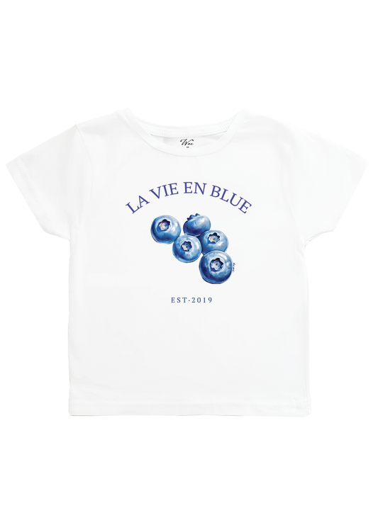 Blueberry Baby Tee