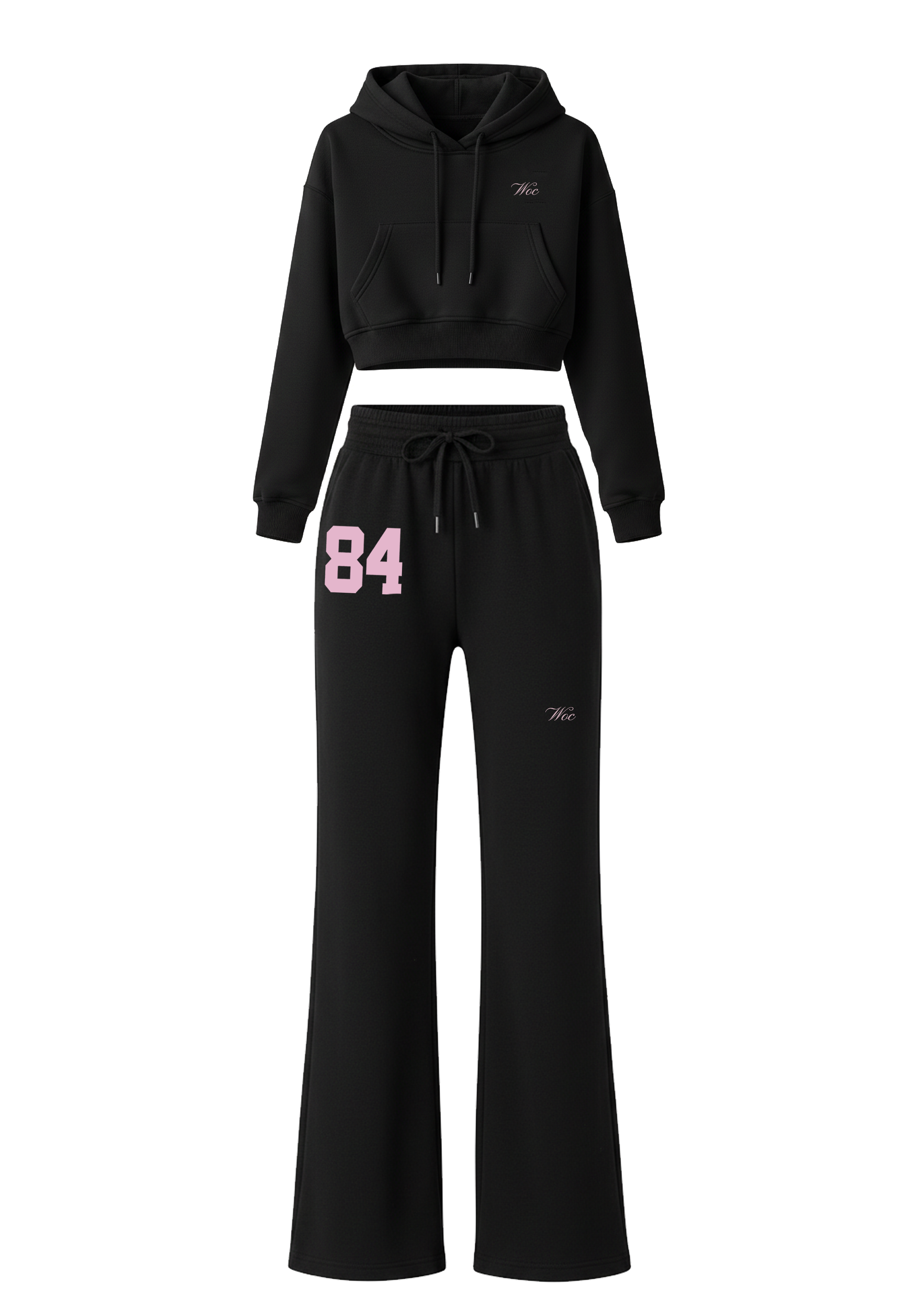 "84" Black Duo Alt & Üst Takım