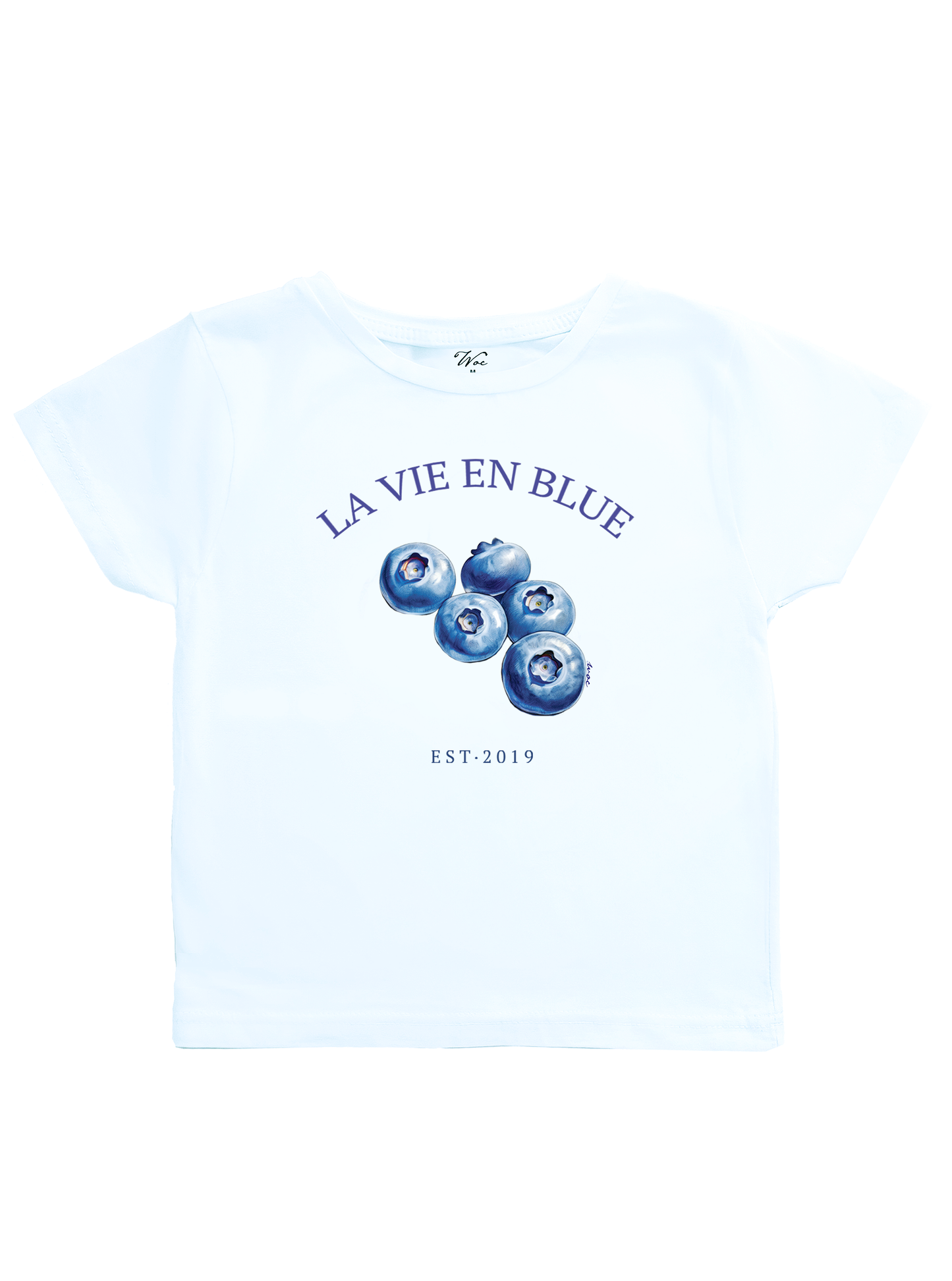 Blueberry Baby Tee