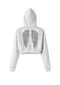 Angel Wings Crop Hoodie