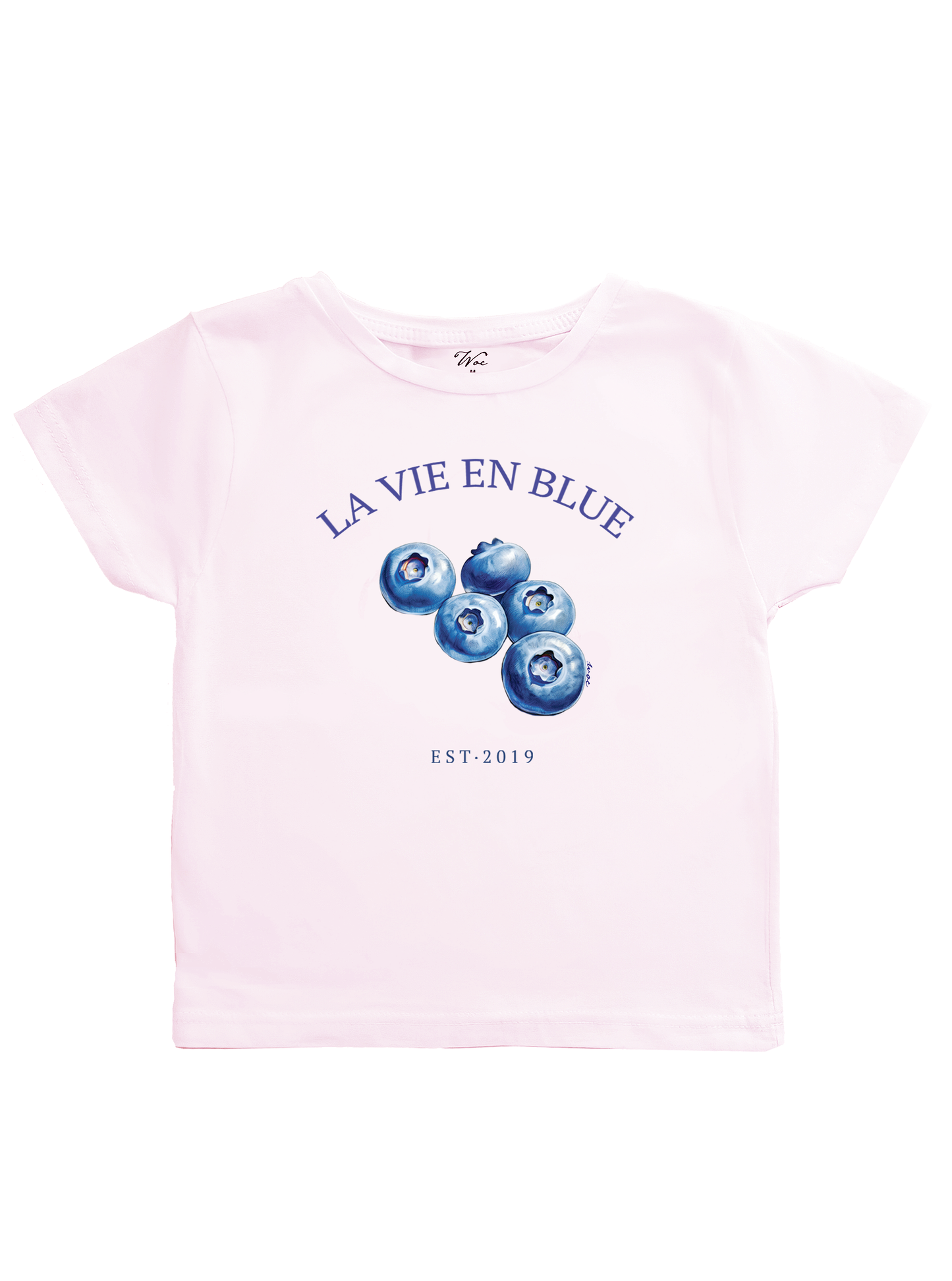 Blueberry Baby Tee