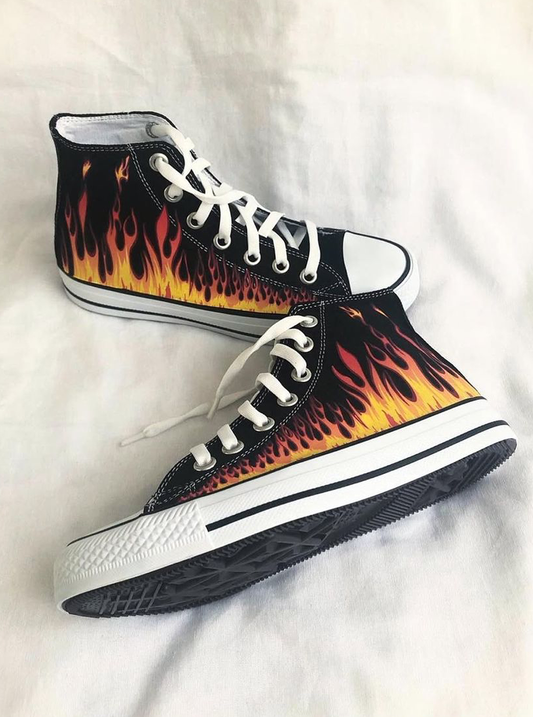 White of Creative x Old School Flame Shoes