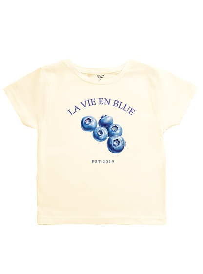 Blueberry Baby Tee
