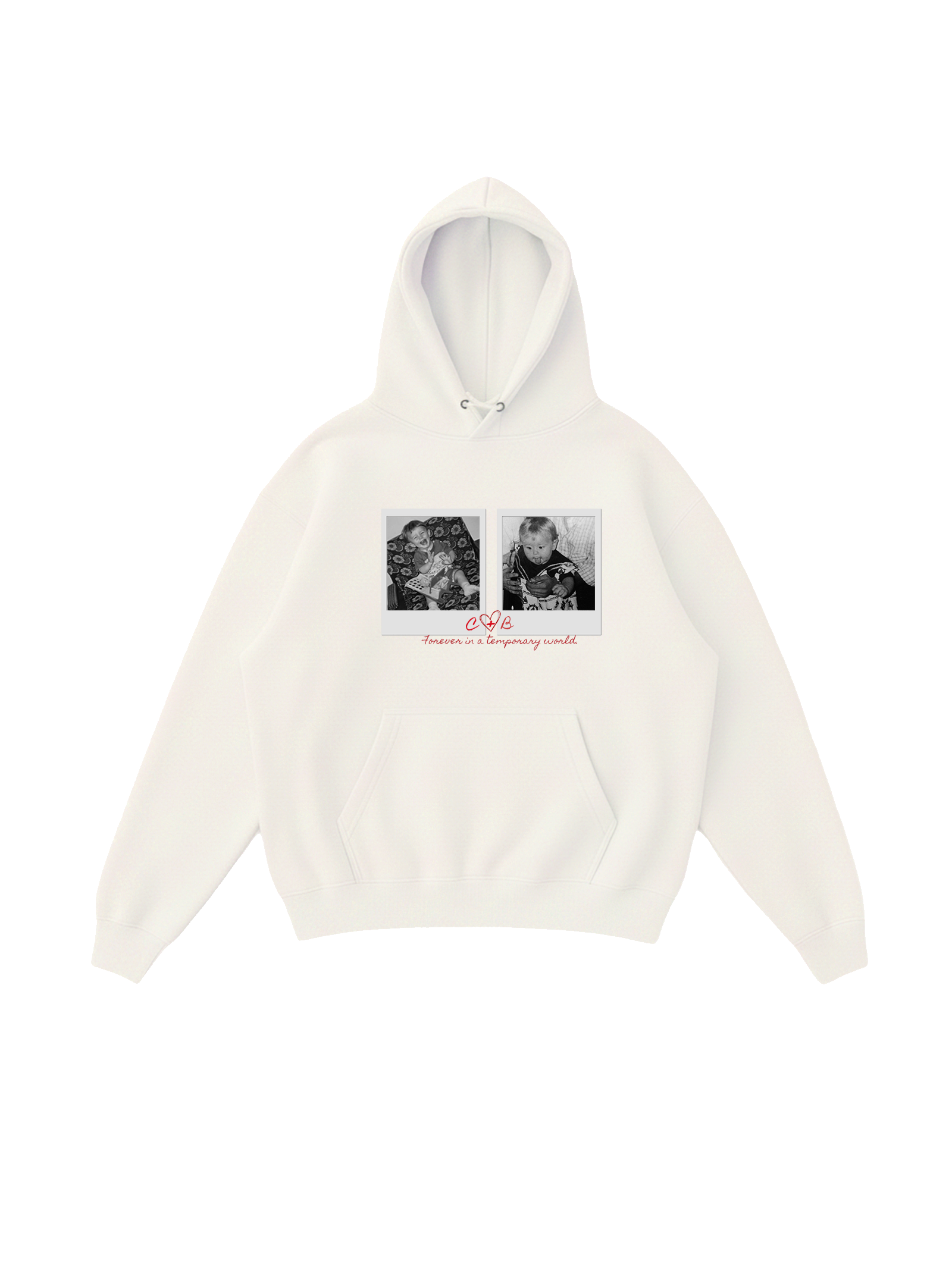 Custom Polaroid "Memories" Hoodie