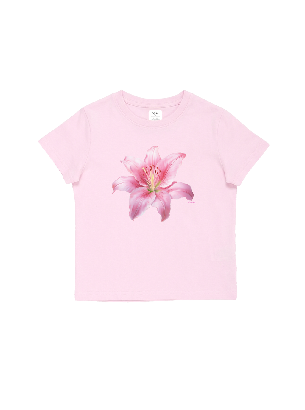 Lotus Baby Tee