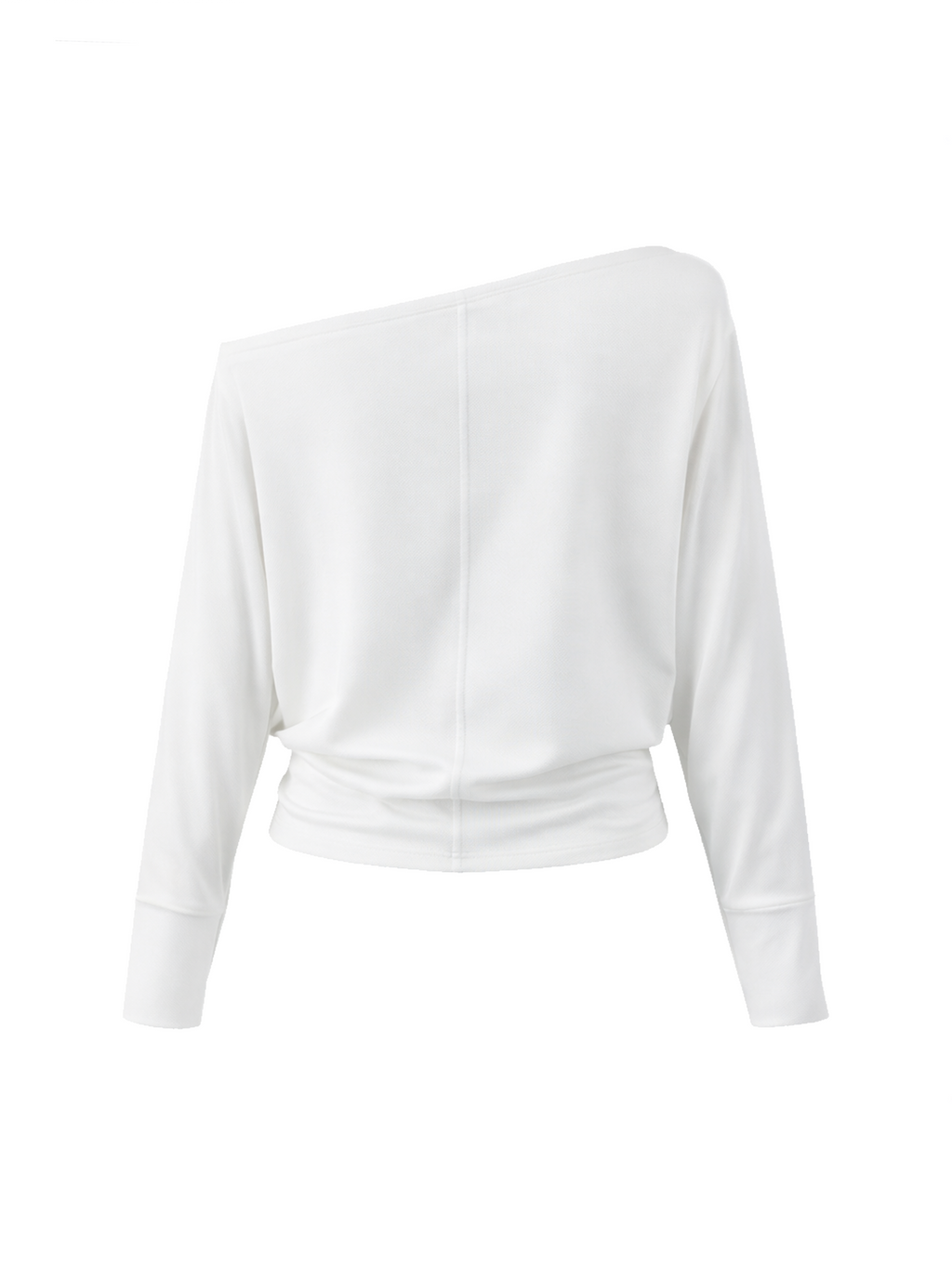 Brunette Privilege One-Shoulder Top