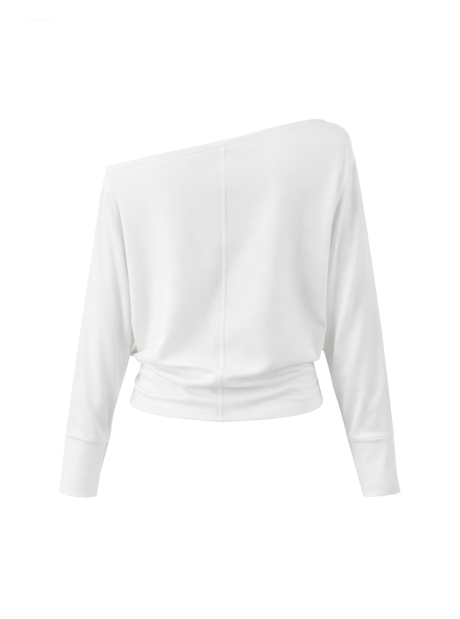 Brunette Privilege One-Shoulder Top