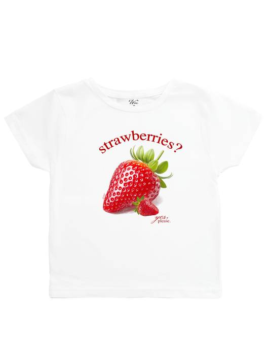Strawberries Baby Tee