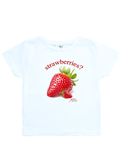 Strawberries Baby Tee