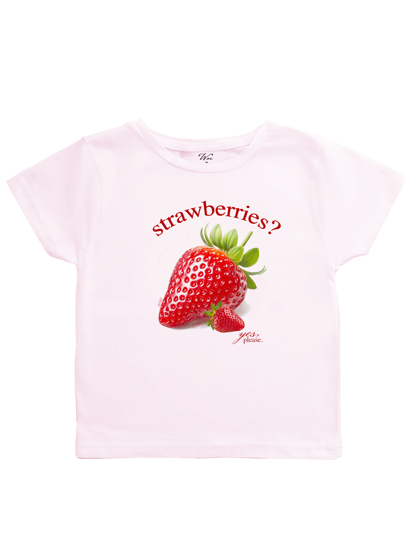 Strawberries Baby Tee