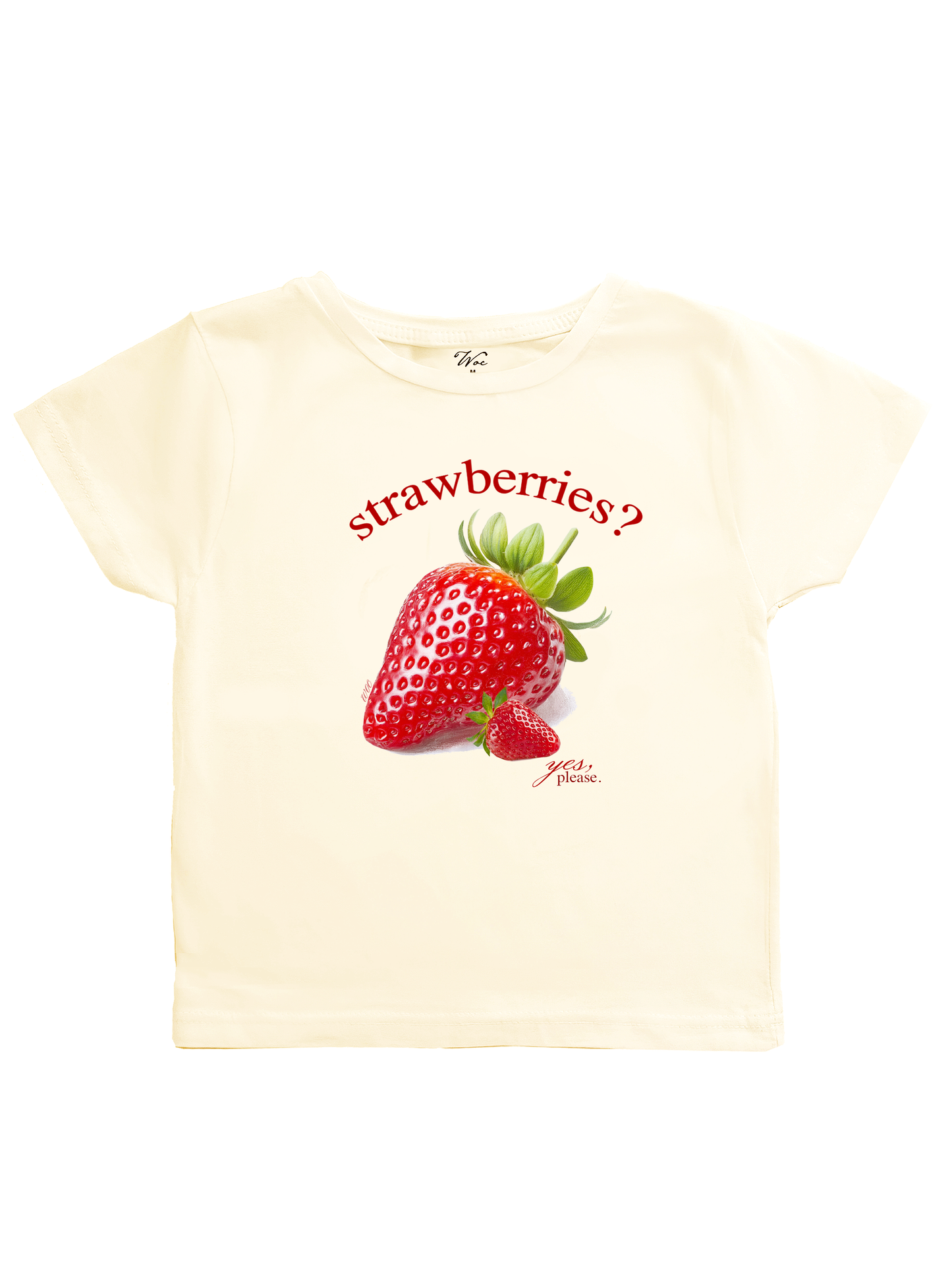 Strawberries Baby Tee