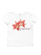 Lilies Baby Tee