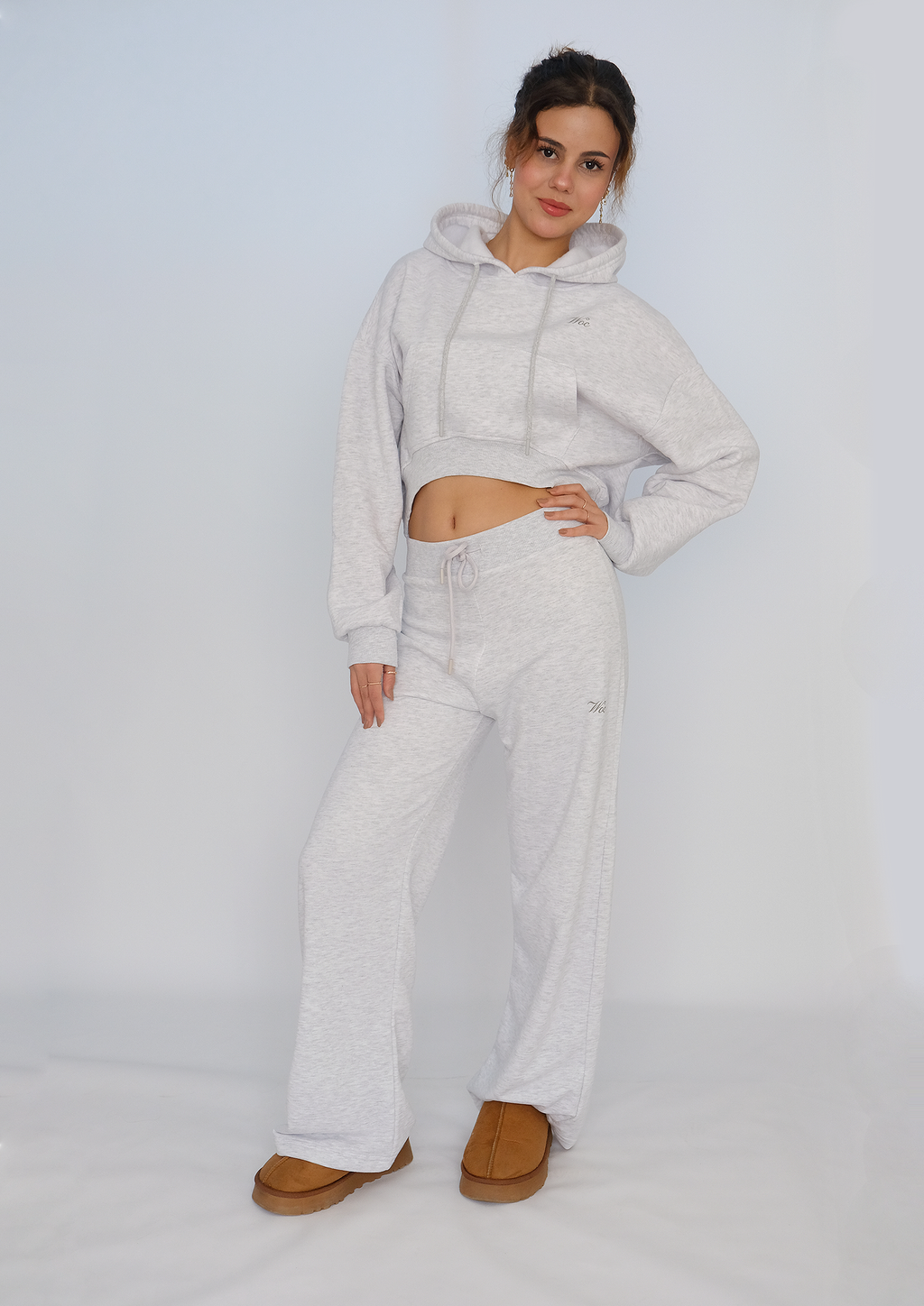 Silk-Touch Grey Duo Alt & Üst Takım