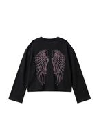 Angel Wings Flare-Cuff Top
