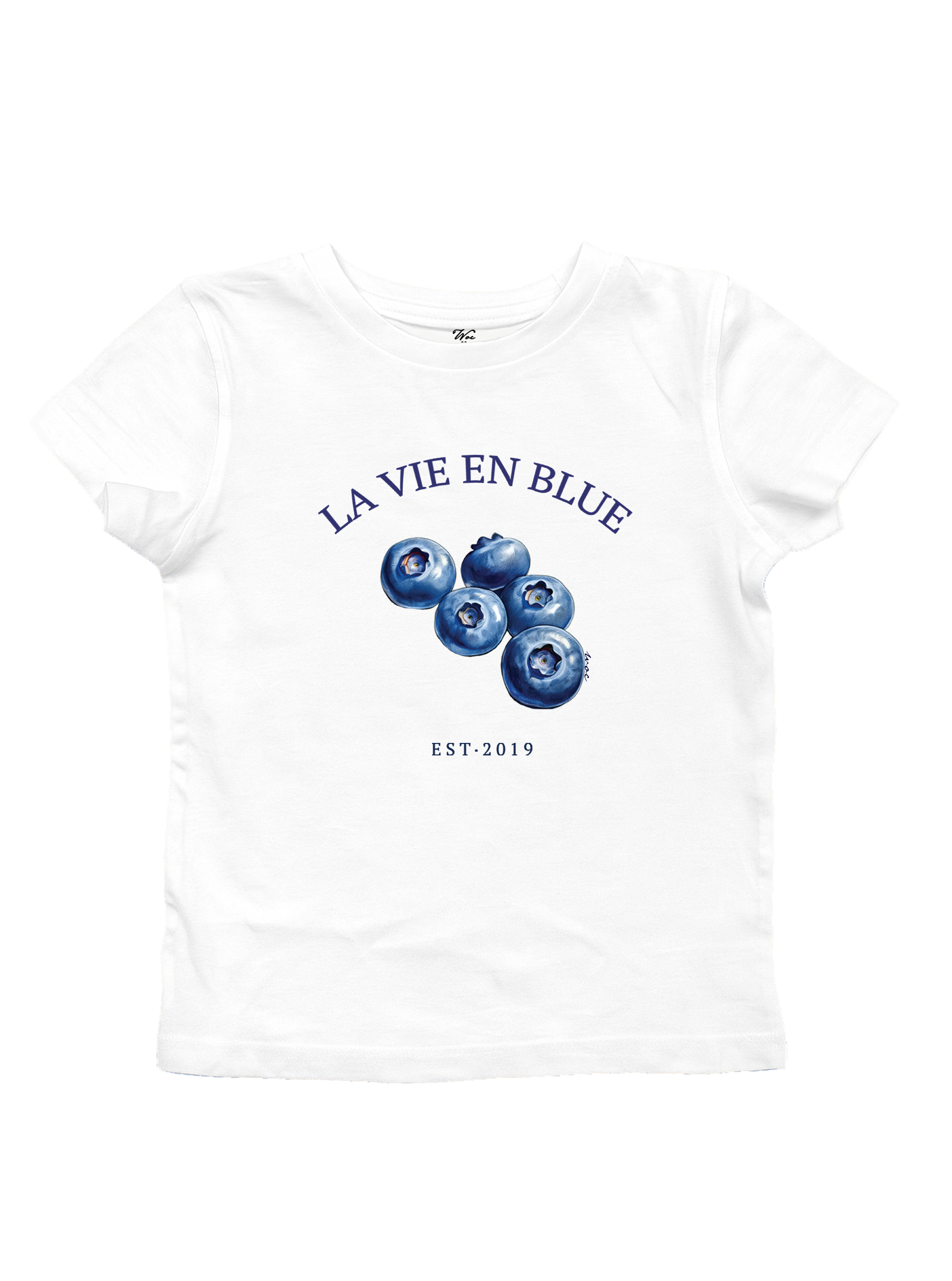 Blueberry Baby Tee