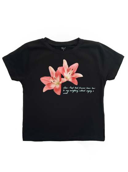 Lilies Baby Tee