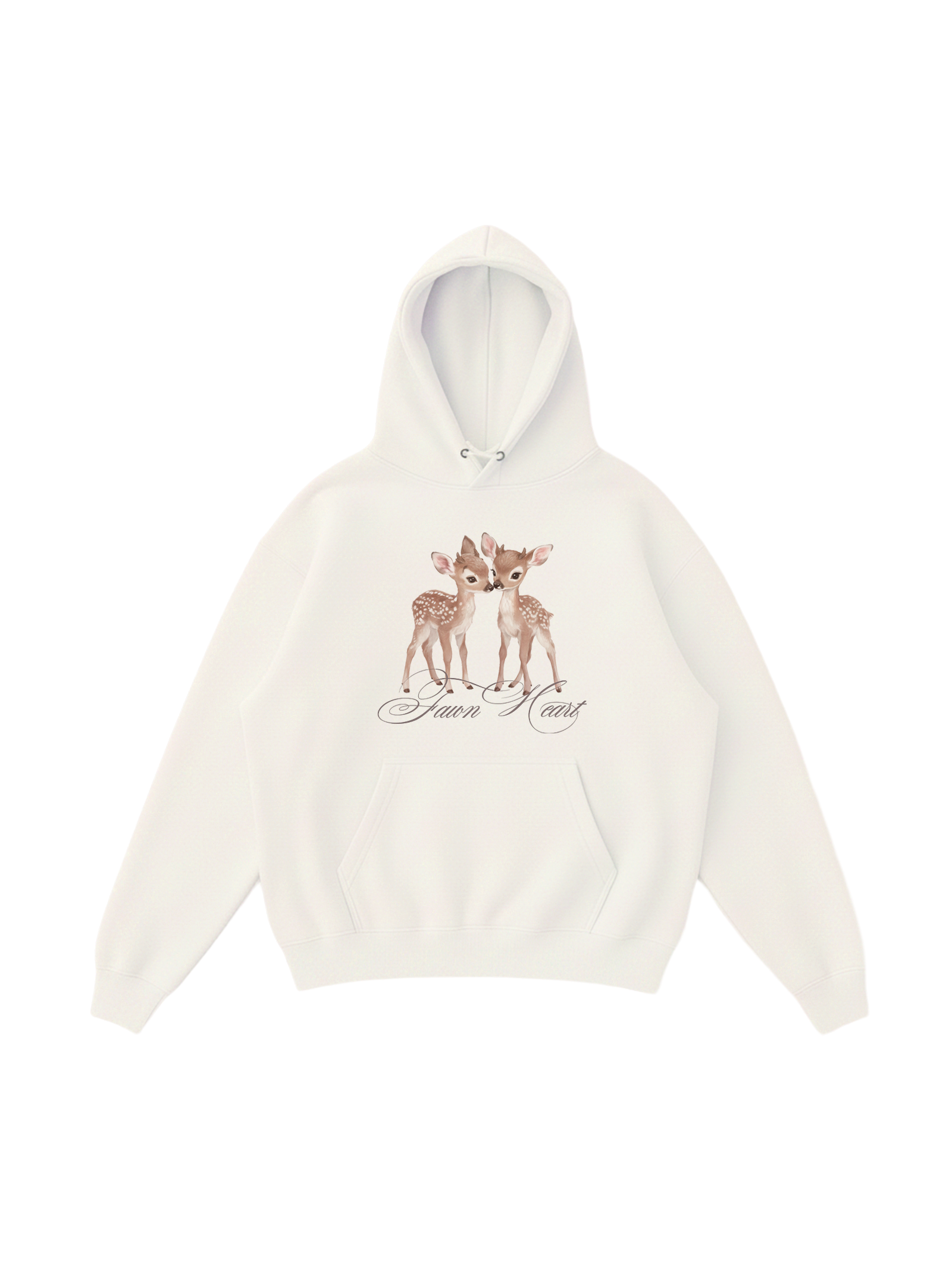 Fawn Heart Hoodie