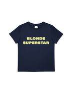 Blonde Superstar Baby Tee