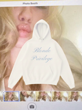 Blonde Privilege Hoodie