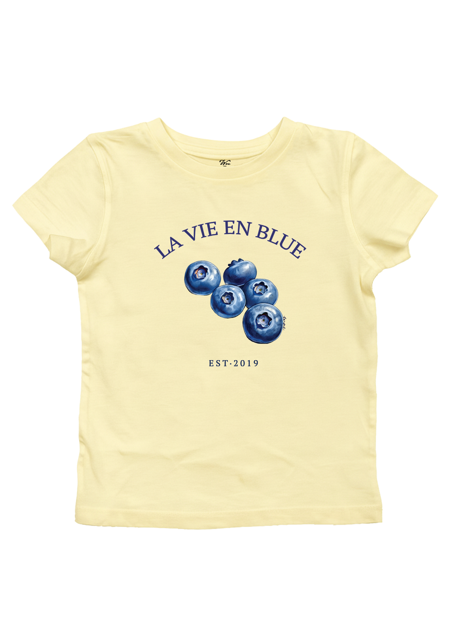 Blueberry Baby Tee