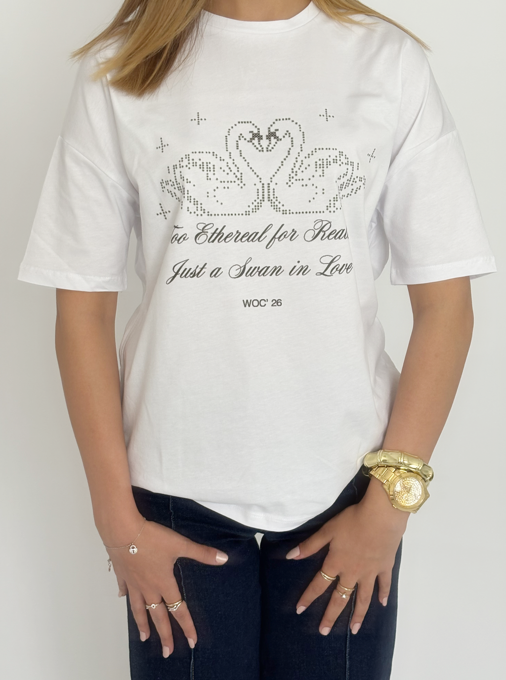 Ethereal Grace Swan T-Shirt