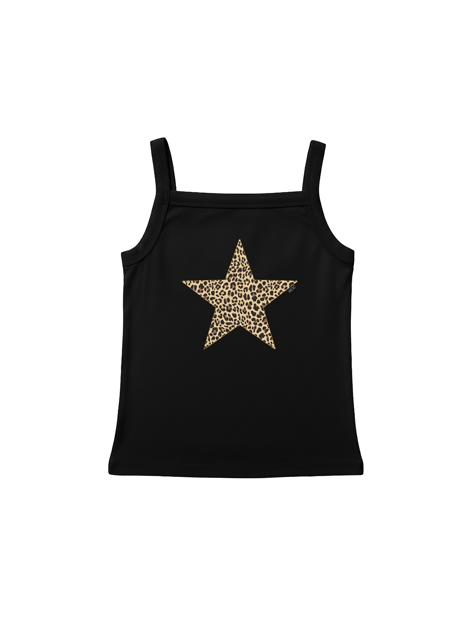 Leopard Star Tank Top