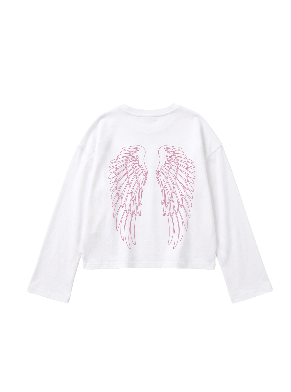 Angel Wings Flare-Cuff Top