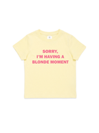 The Blonde Moment Baby Tee