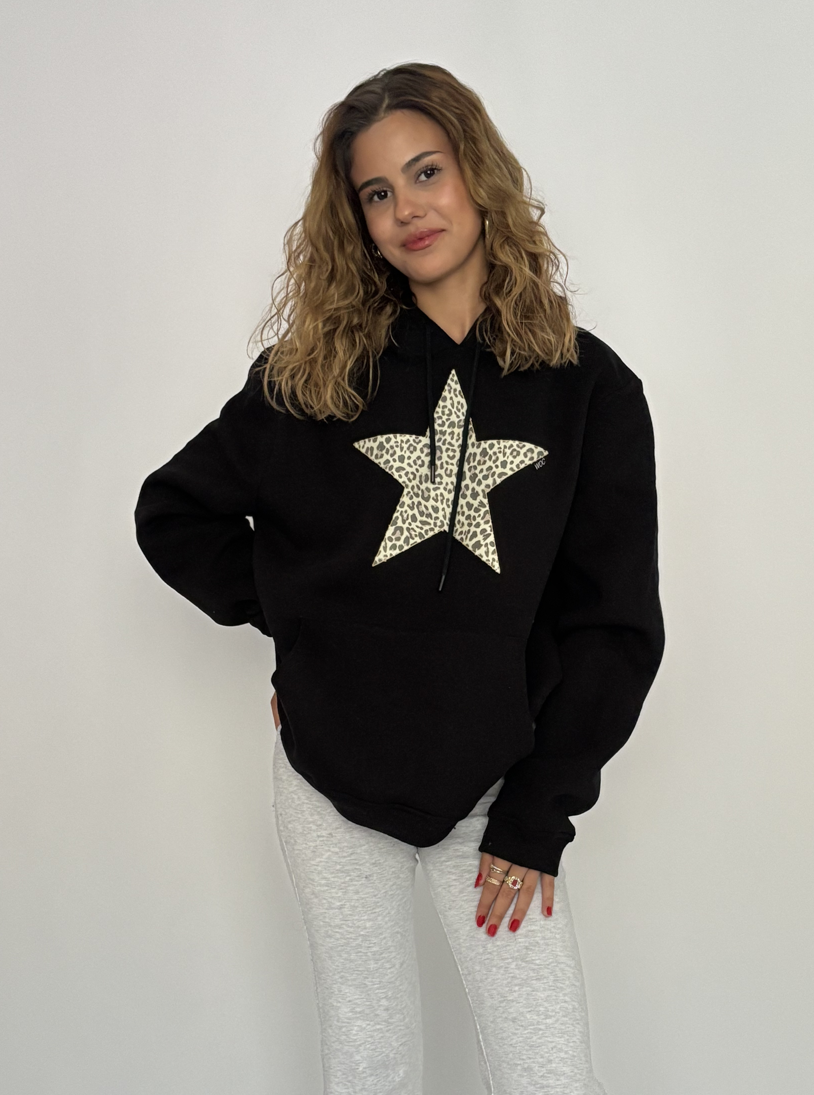 Leopard Star Hoodie