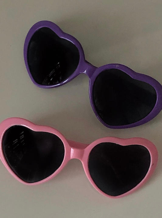 Heart Işığı Kalpli Gösteren Gözlük