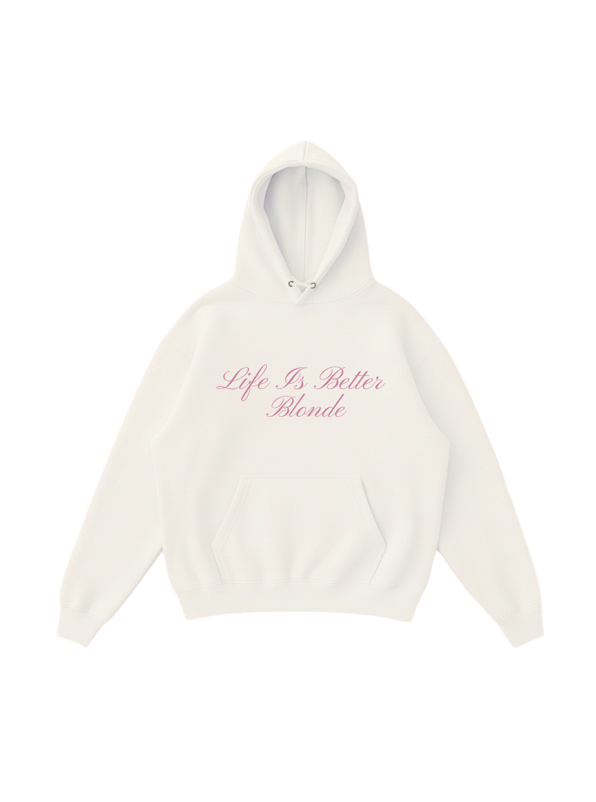 Life Is Better Blonde Hoodie