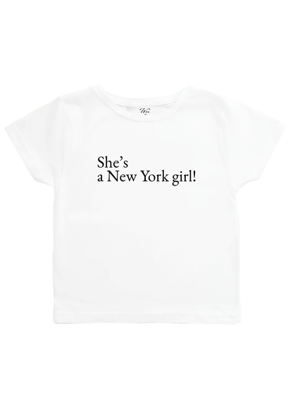 New York Girl Baby Tee