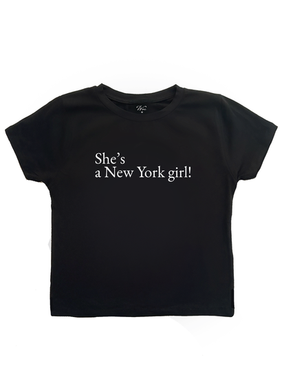 New York Girl Baby Tee