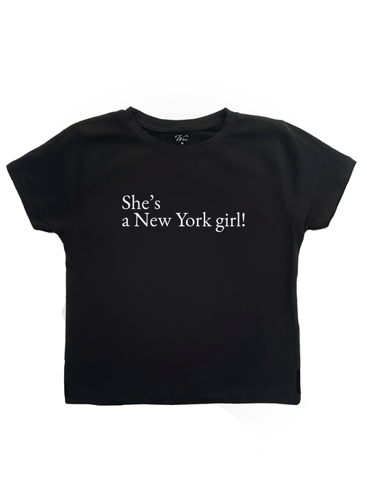 New York Girl Baby Tee