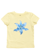 Blue Lilium Baby Tee
