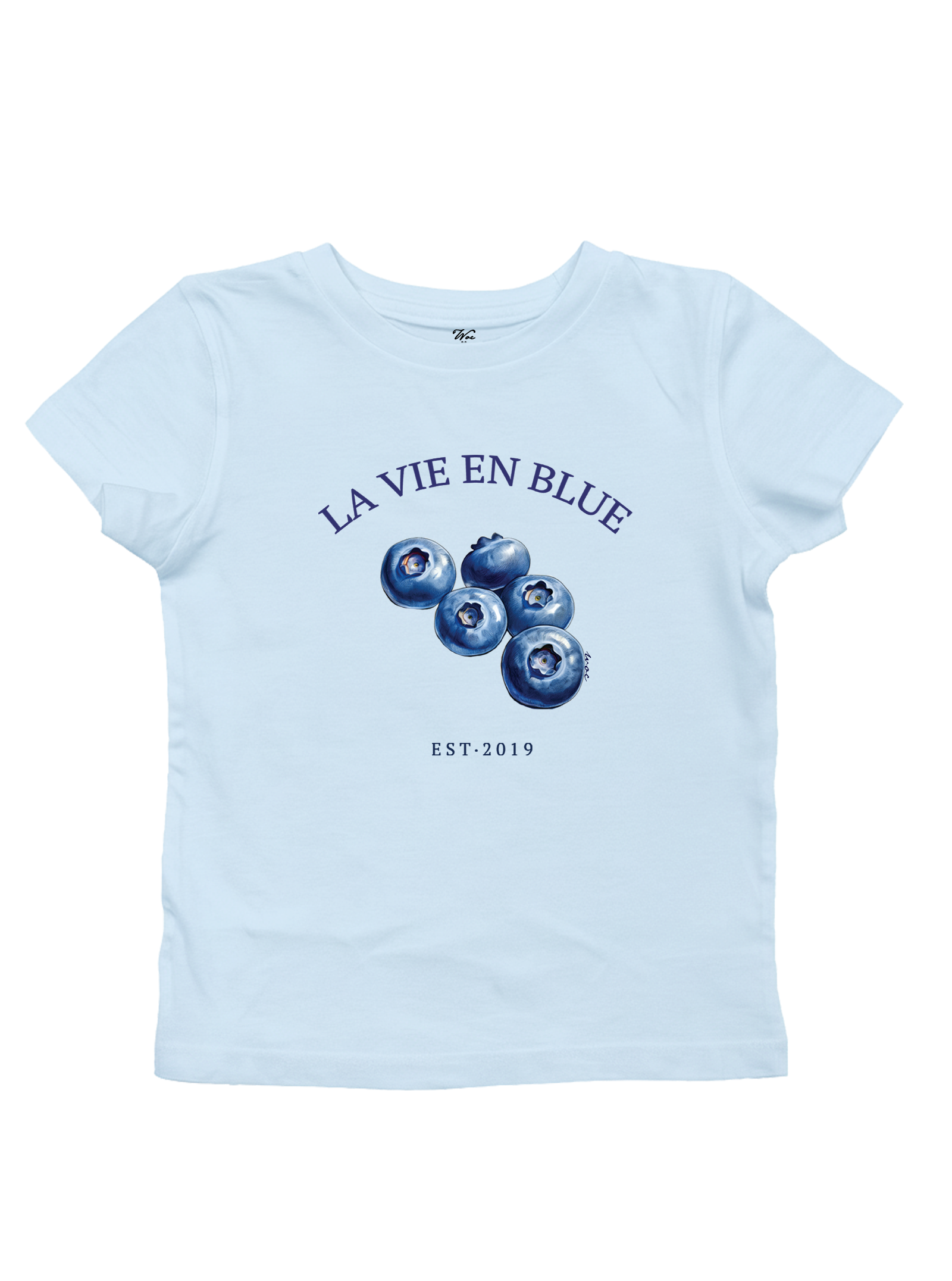 Blueberry Baby Tee