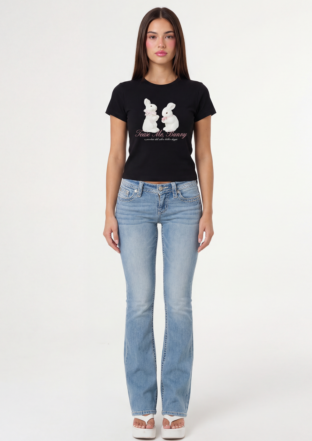 Ribbon Reverie Baby Tee