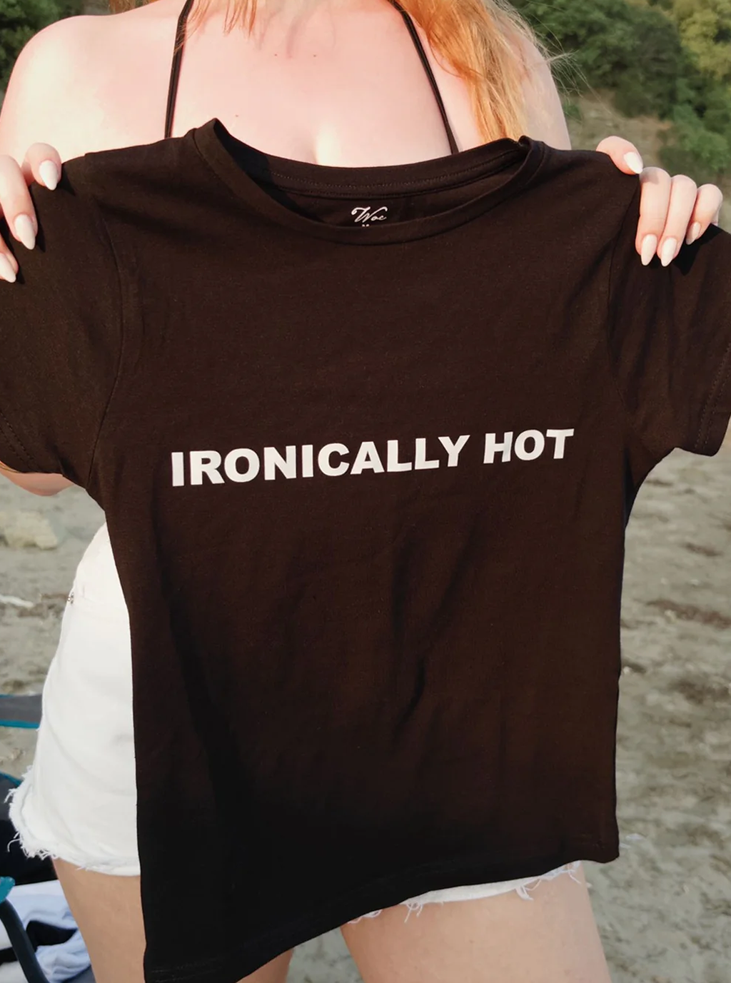 Ironically Hot Baby Tee