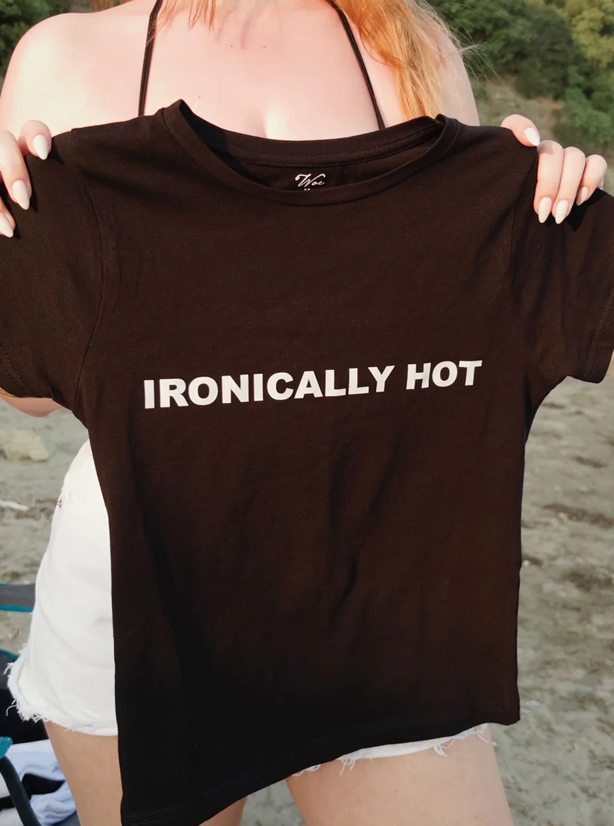 Ironically Hot Baby Tee